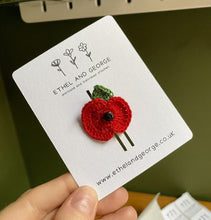 Load image into Gallery viewer, Cotton Poppy Hair Clip